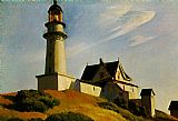 Edward Hopper The Lighthouse at Two Lights